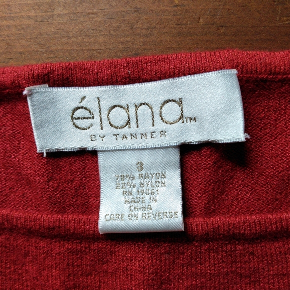 Elana by Tanner Soft Knit 3/4 Sleeve Sweater - Picture 5 of 5